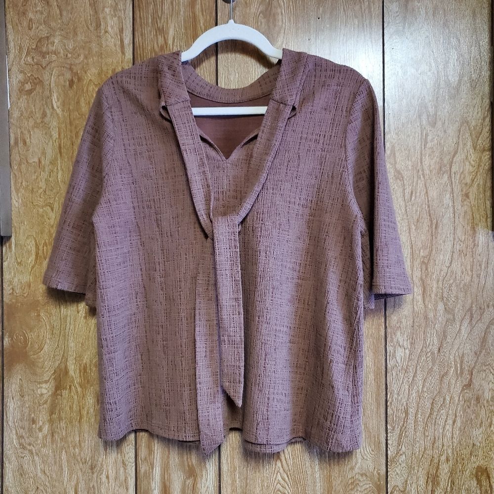 Current Air Vintage Look Secretary Blouse Size M